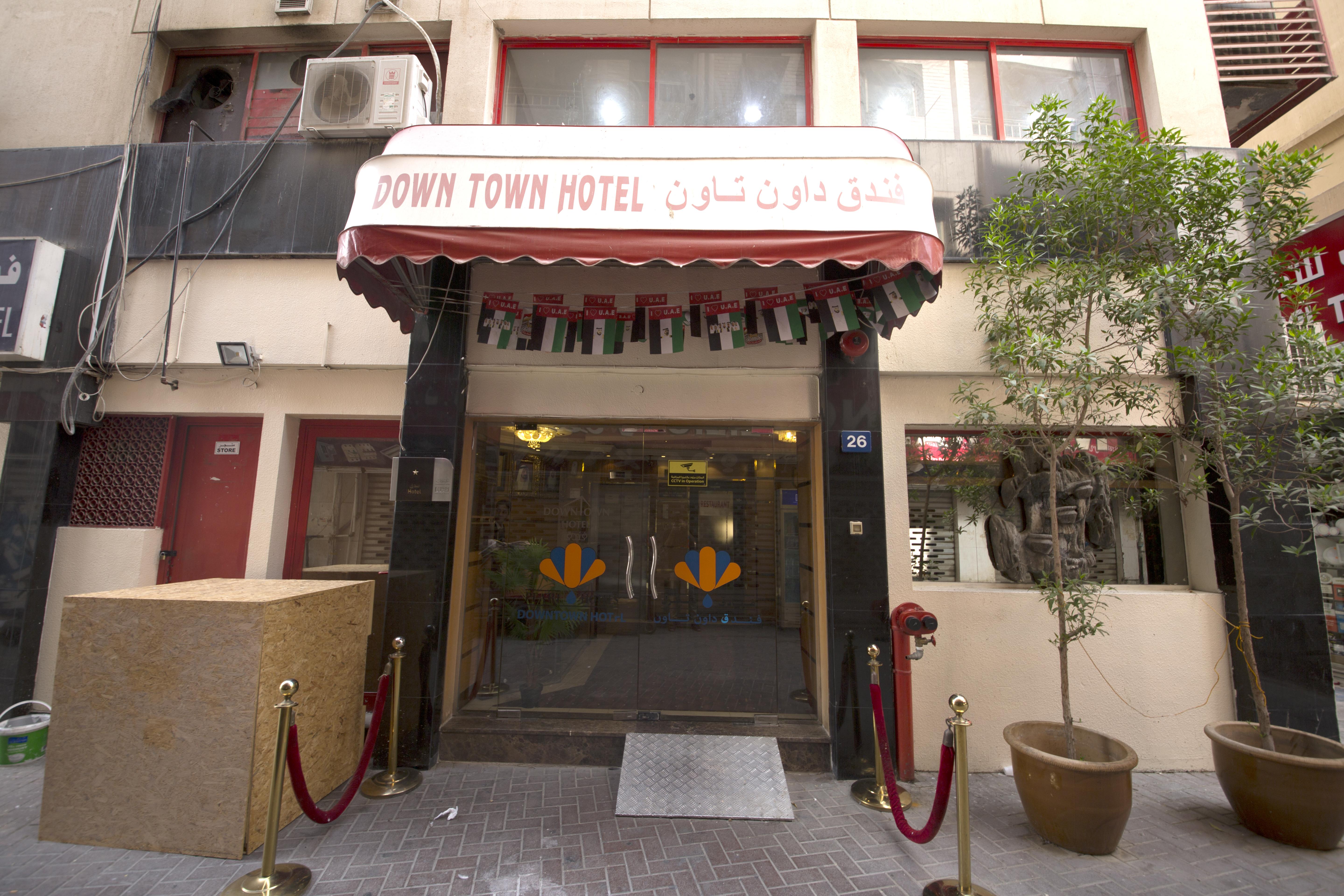Downtown Hotel Dubái Exterior foto