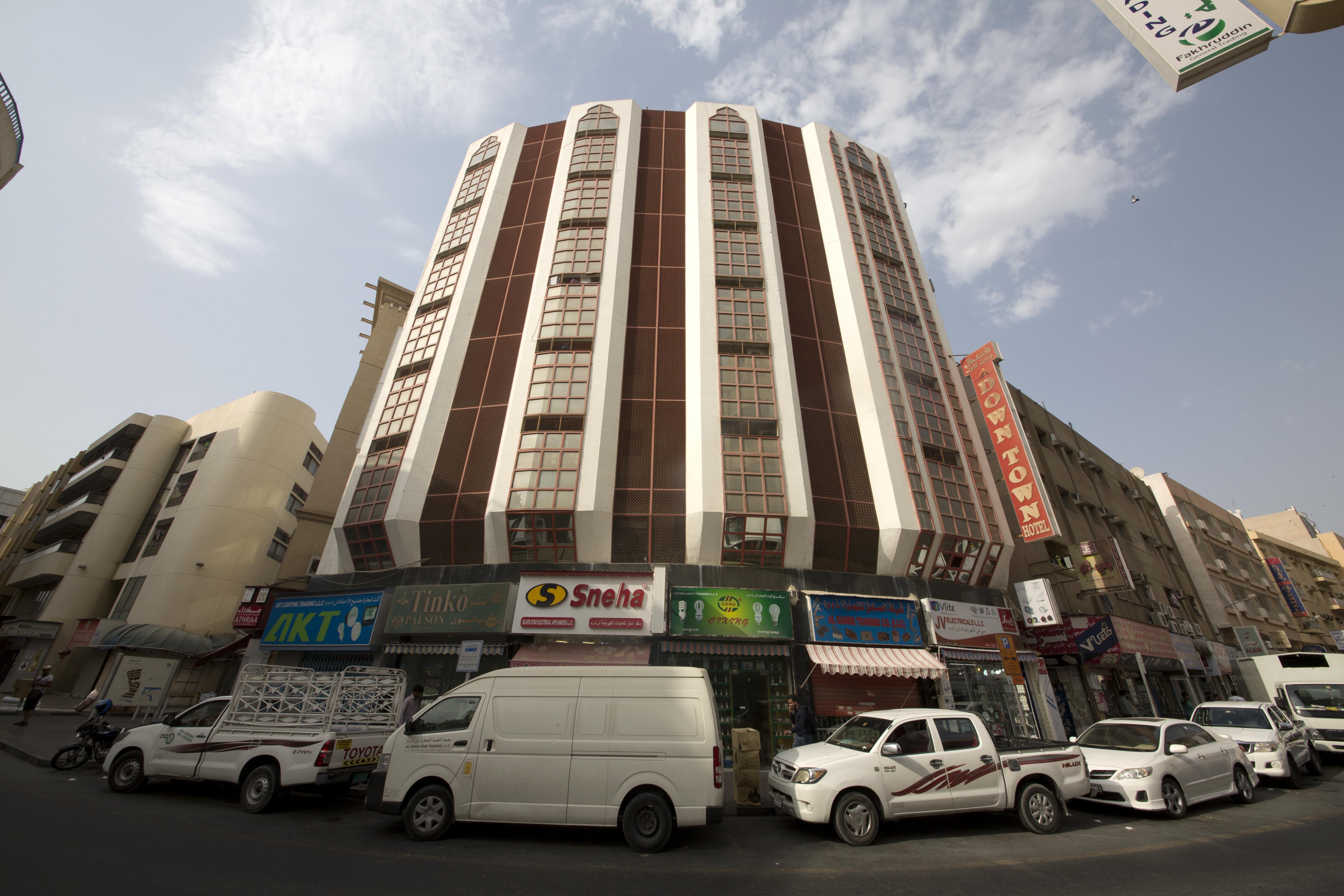 Downtown Hotel Dubái Exterior foto